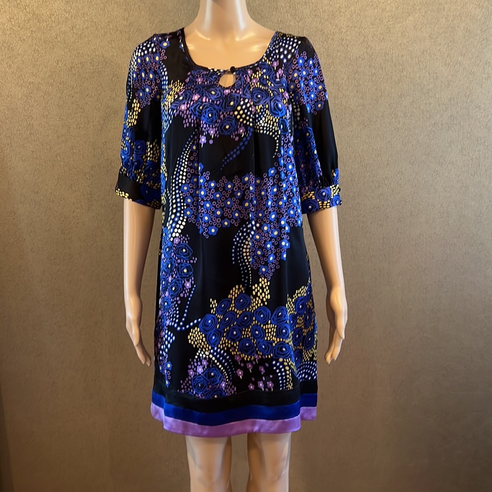 100% silk dress